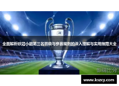 全面解析欧冠小组第三名晋级与参赛规则的深入理解与实用指南大全